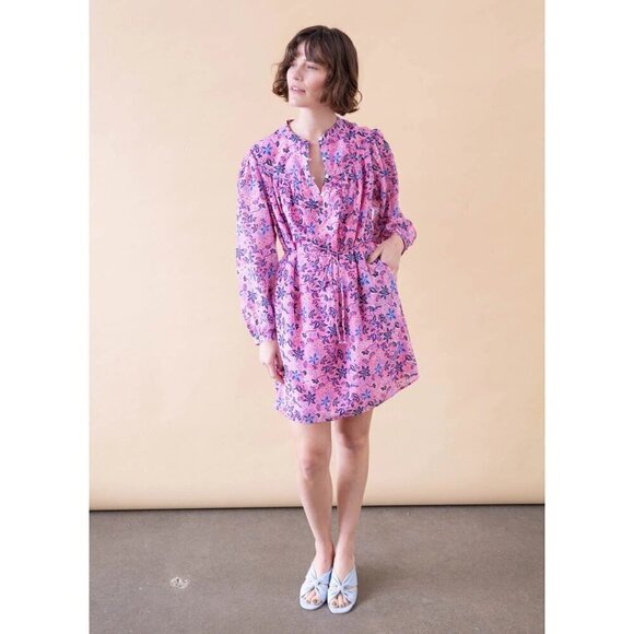 💕XIRINA💕 Bellamy Henley Mini Dress ~ Sweet Vines Medium M NWT - Picture 2 of 16